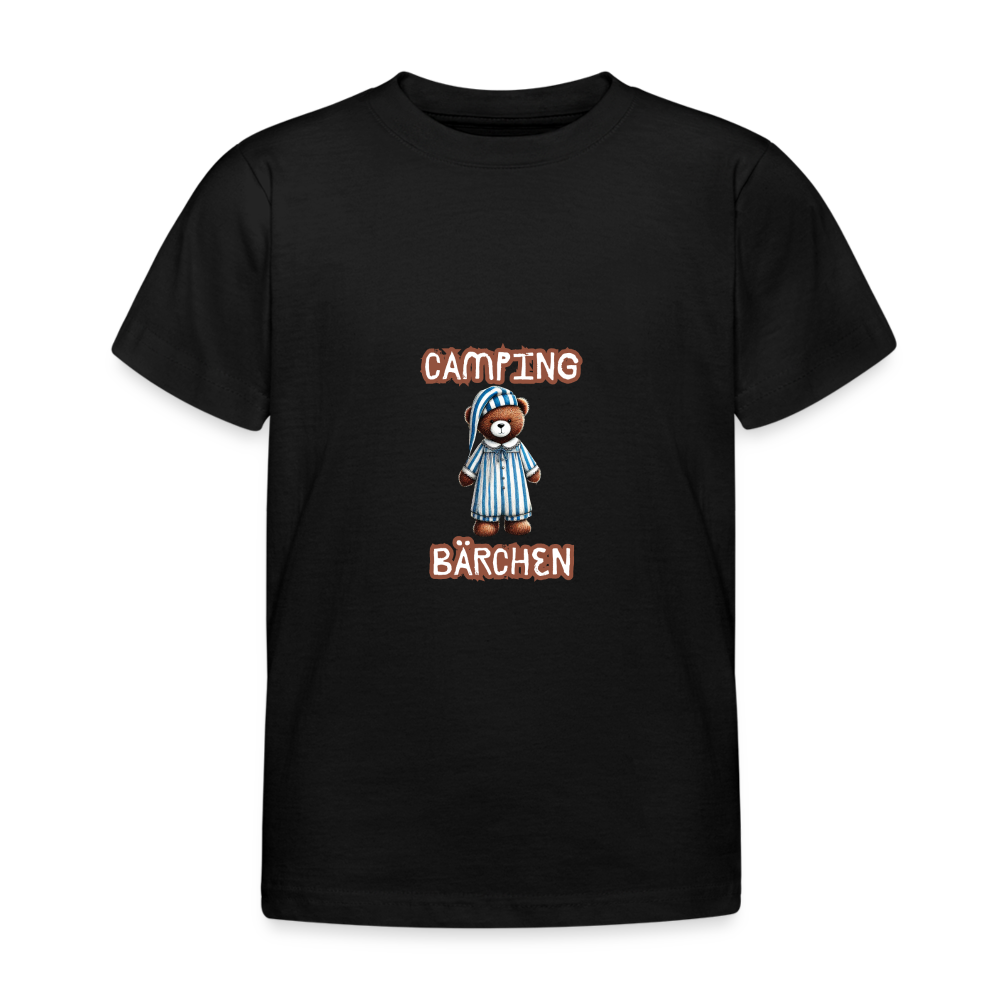 Camping Bärchen - Schwarz