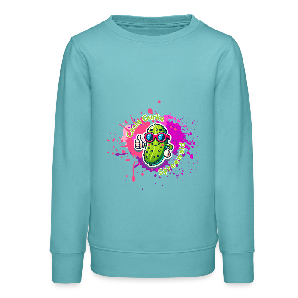 Stanley/Stella Mini Changer Bio Teenager Sweatshirt - Pastelltürkis