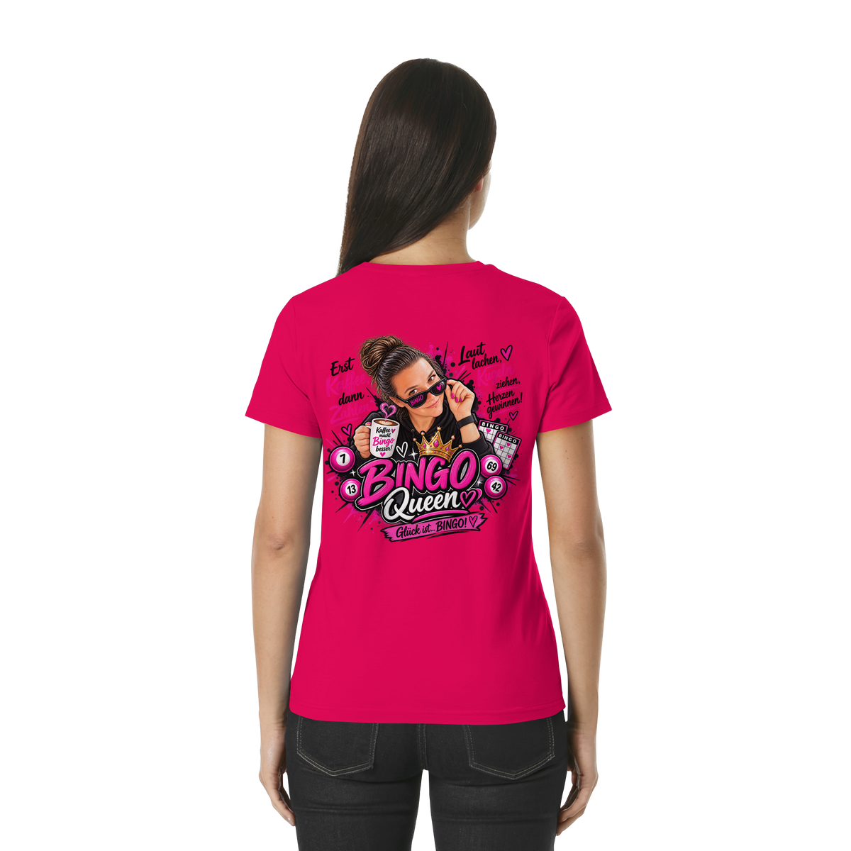Bingo Fan Shirts - Ladies Premium Shirt