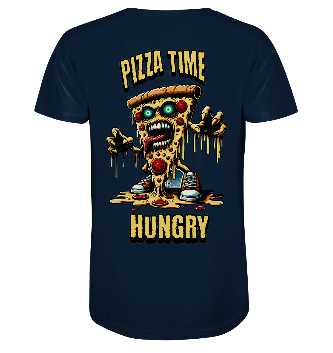 Pizza Time Hungry - Organic Shirt
