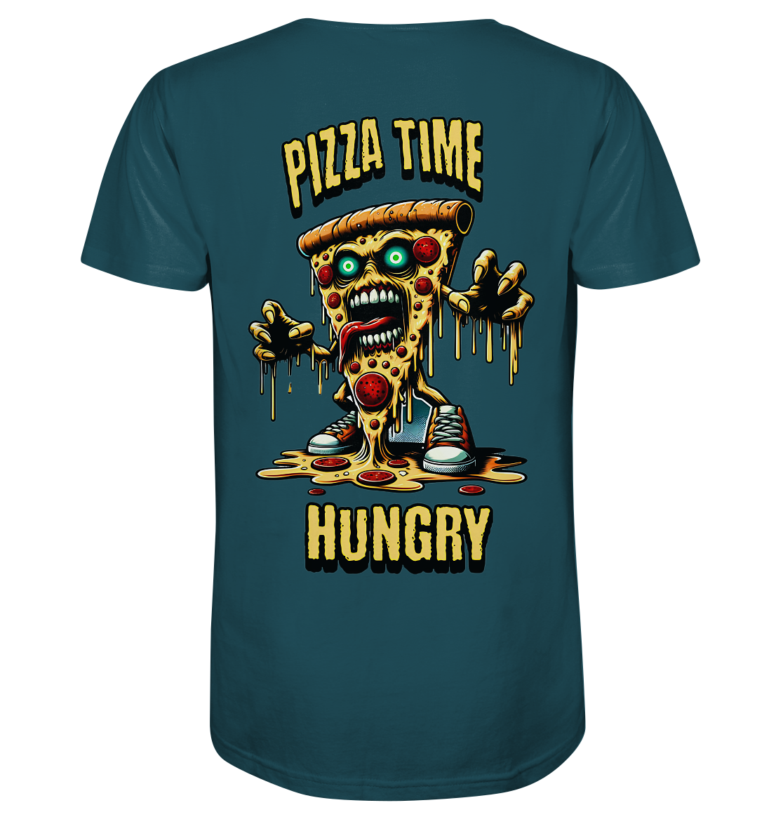 Pizza Time Hungry - Organic Shirt