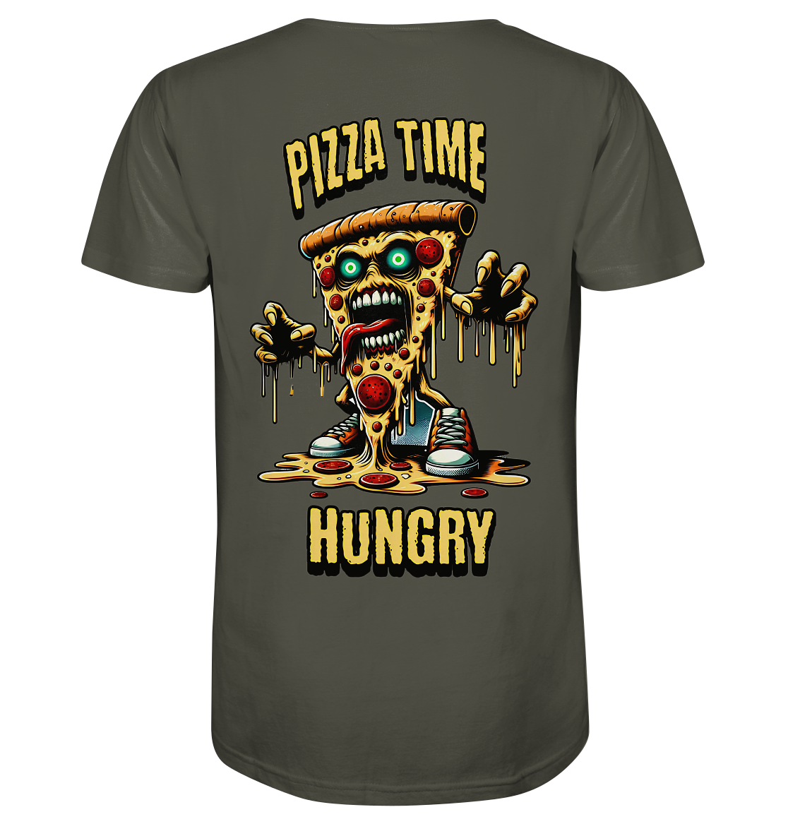Pizza Time Hungry - Organic Shirt