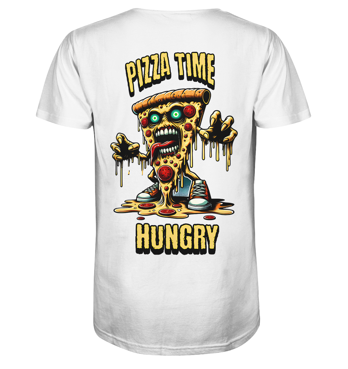 Pizza Time Hungry - Organic Shirt