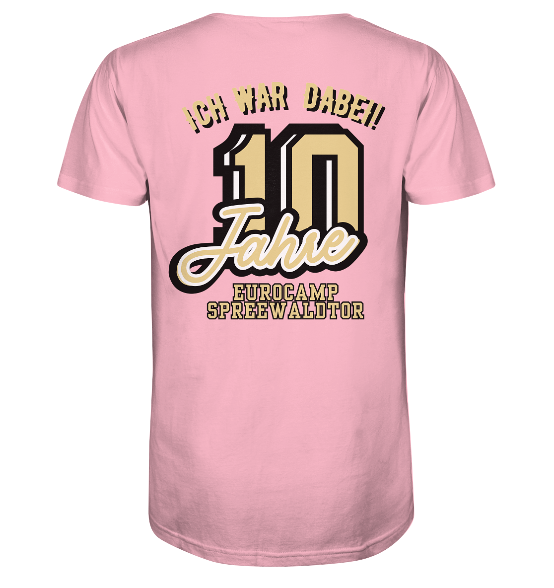 Fan Shirt Eurocamp - Organic Shirt