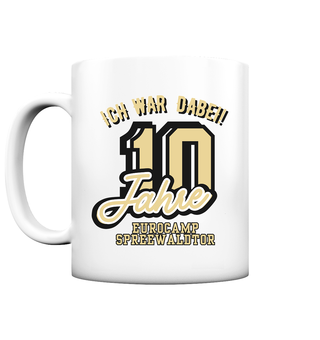 Fan Shirt Eurocamp - Tasse matt
