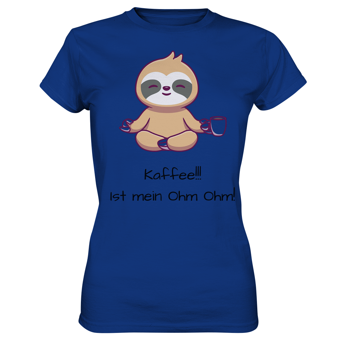 Kaffee!!! - Ladies Premium Shirt