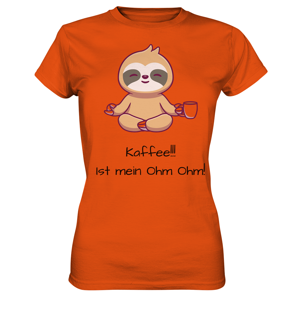 Kaffee!!! - Ladies Premium Shirt