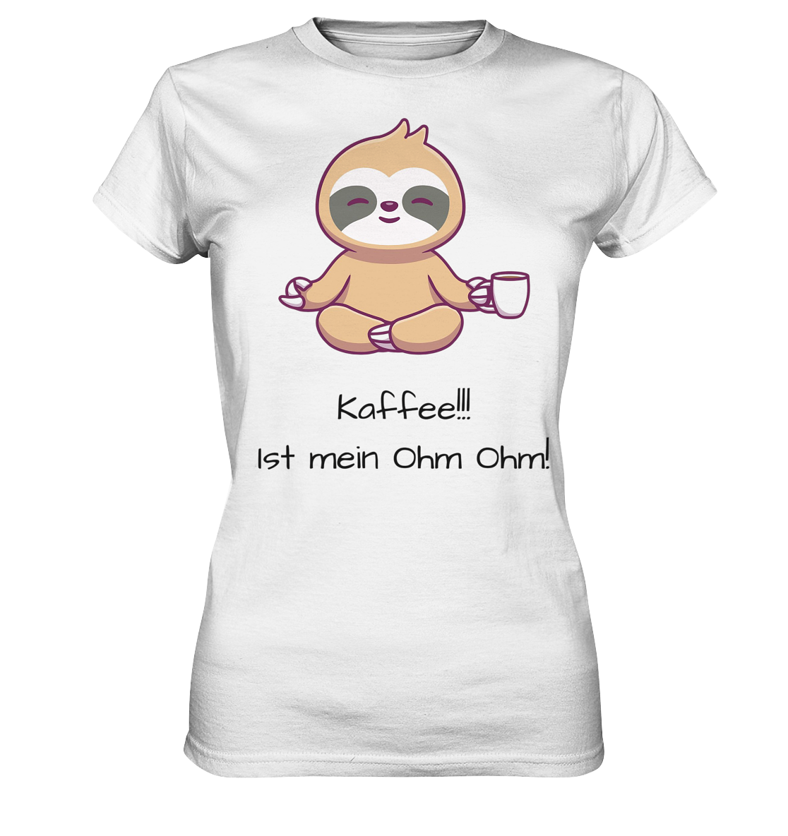 Kaffee!!! - Ladies Premium Shirt
