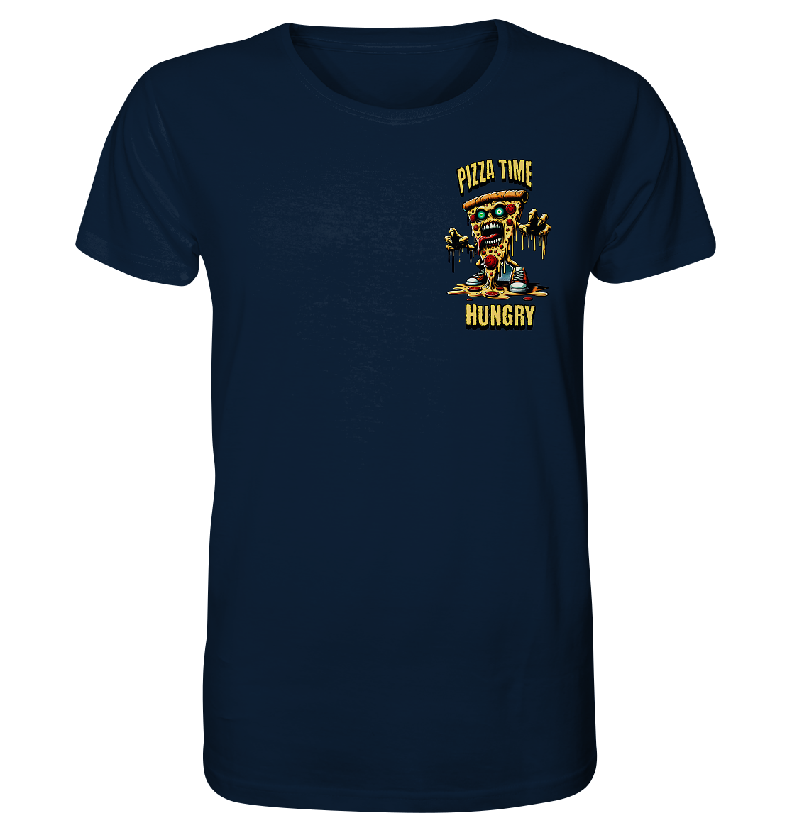 Pizza Time Hungry - Organic Shirt