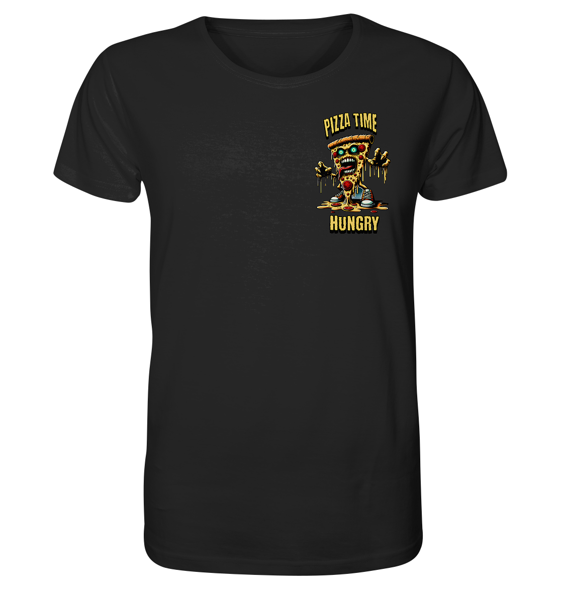 Pizza Time Hungry - Organic Shirt