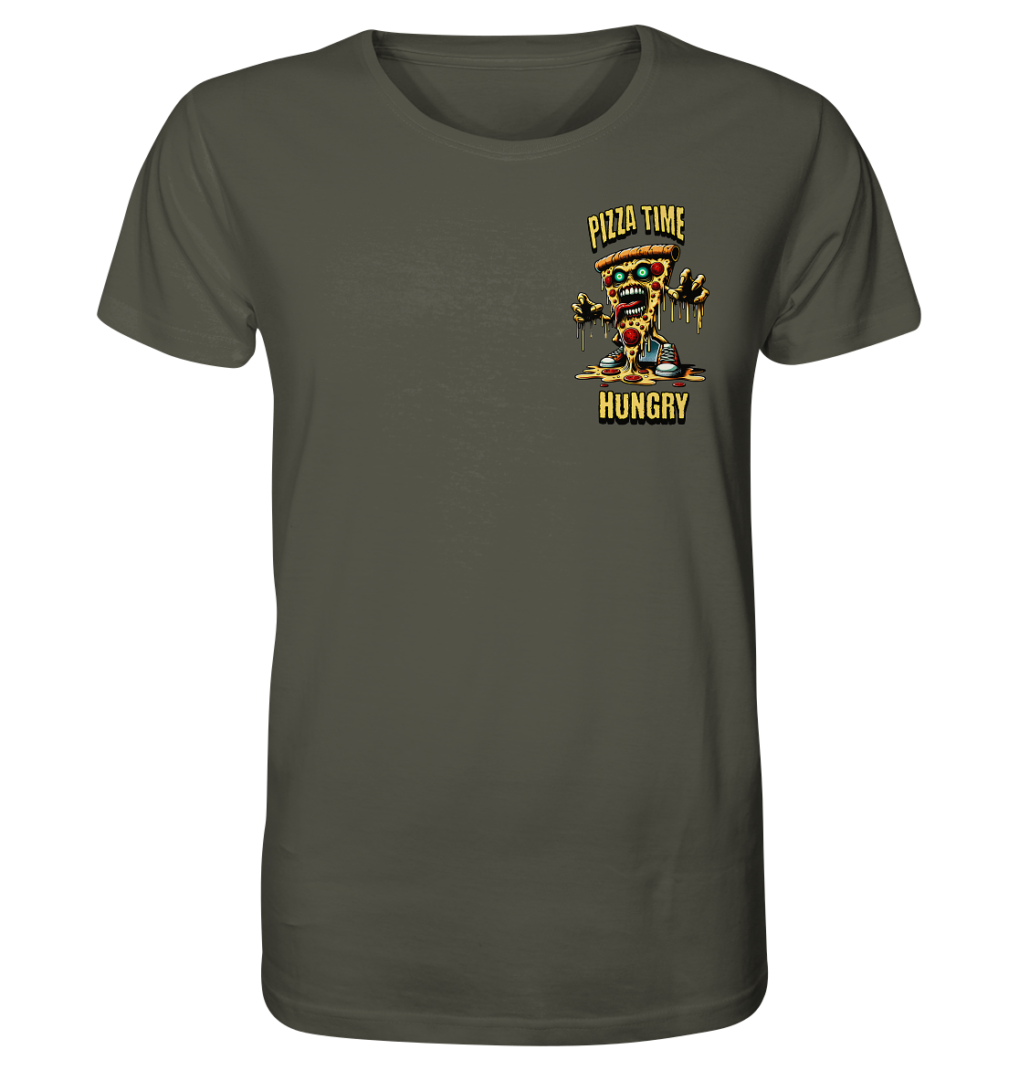 Pizza Time Hungry - Organic Shirt