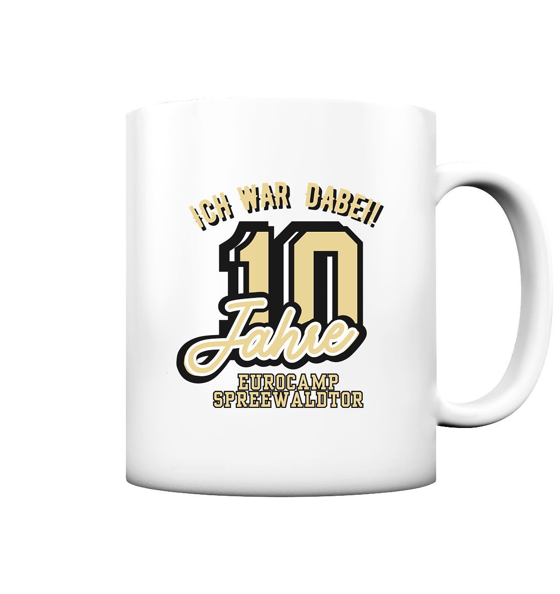 Fan Shirt Eurocamp - Tasse matt
