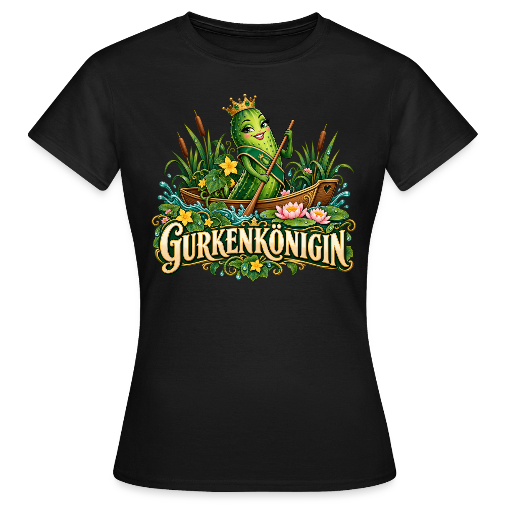 Frauen T-Shirt - Schwarz