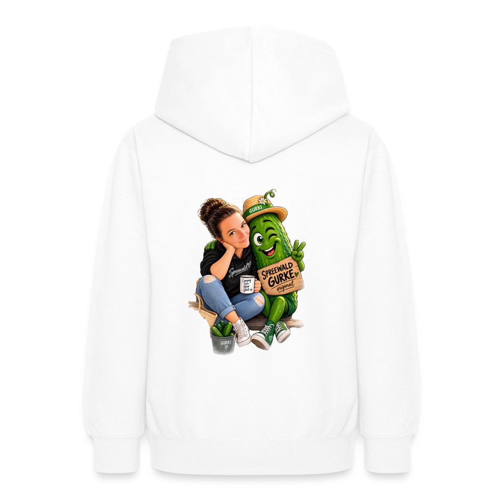 Teenager Hoodie - Weiß