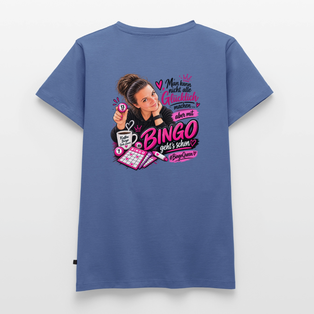 Frauen Premium T-Shirt - Taubenblau