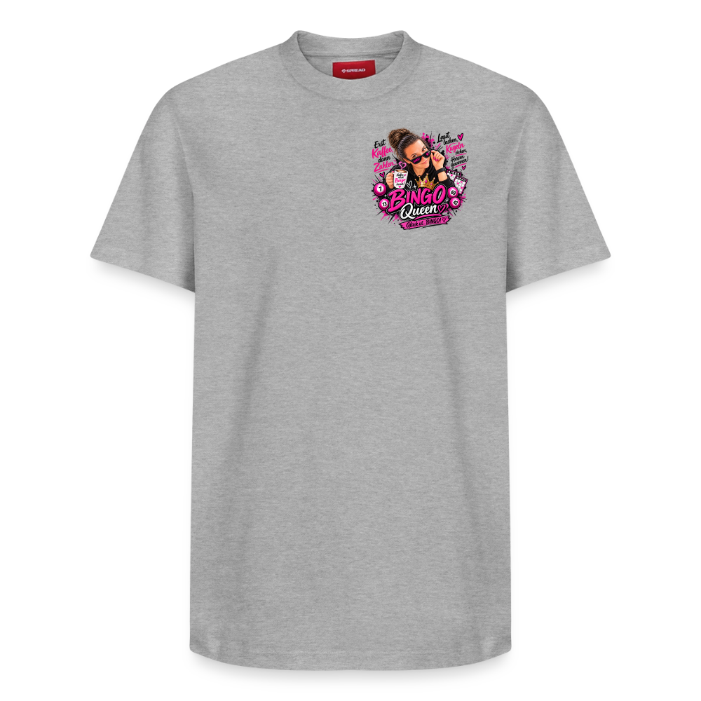 Relaxed Unisex Supima Cotton T-Shirt – von SPREAD - Grau meliert