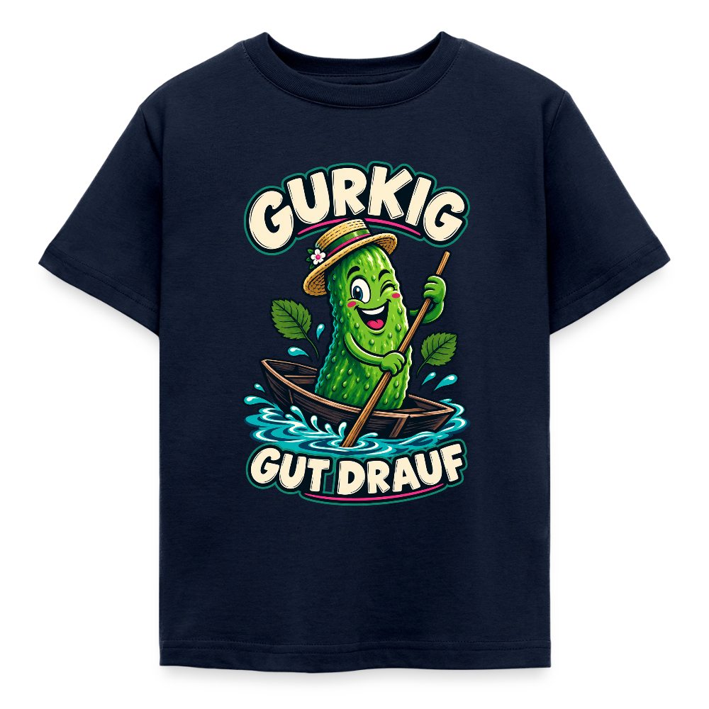 Kinder T-Shirt - Navy