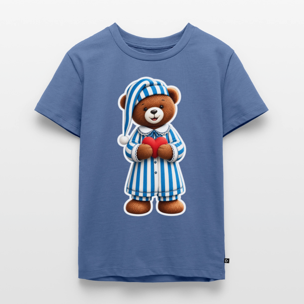 Kinder Premium T-Shirt - Taubenblau
