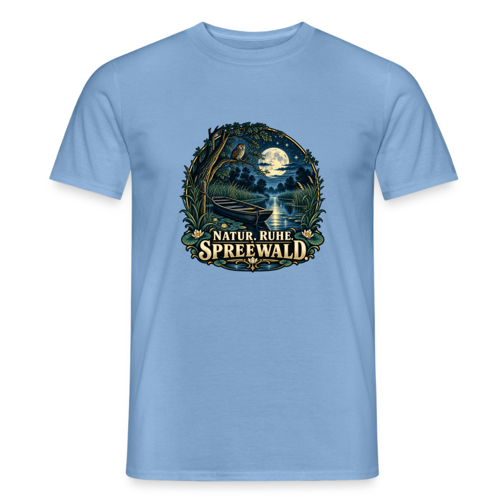 Männer T-Shirt - Carolina Blue