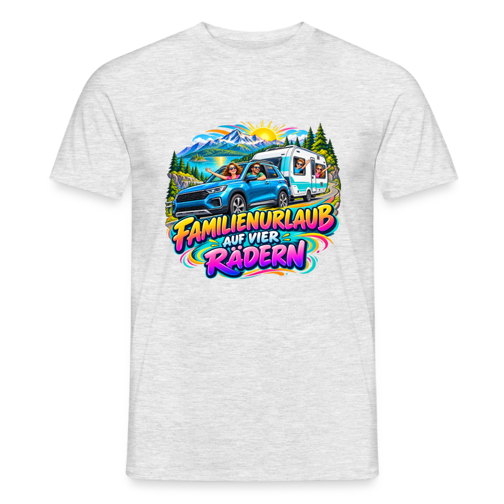 Männer T-Shirt - Grau meliert
