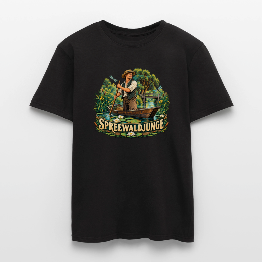 Männer T-Shirt - Schwarz