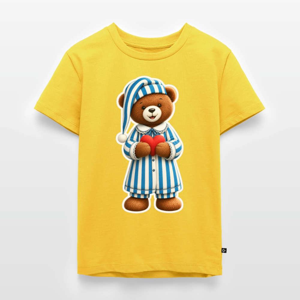 Kinder Premium T-Shirt - Sonnengelb