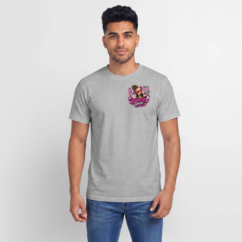 Relaxed Unisex Supima Cotton T-Shirt – von SPREAD - Grau meliert