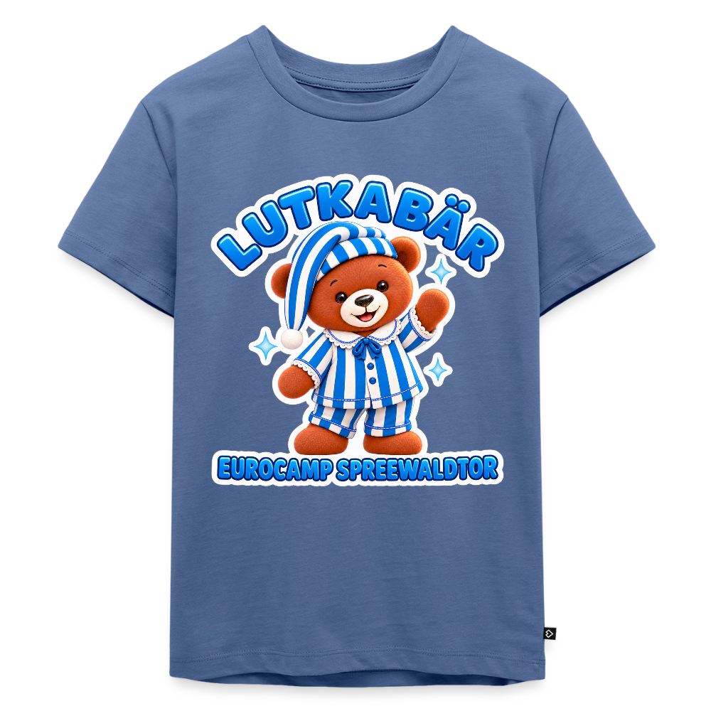 Kinder Premium T-Shirt - Taubenblau