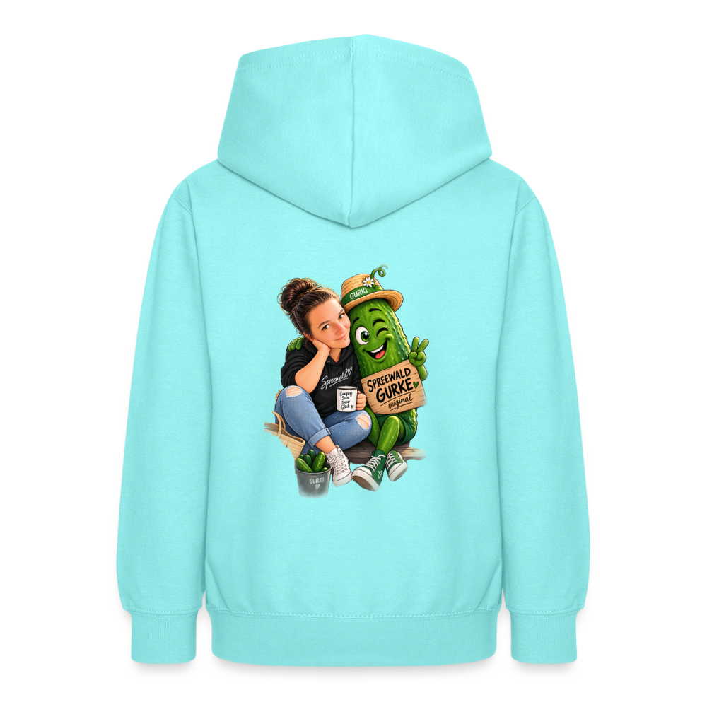 Teenager Hoodie - Pfefferminze