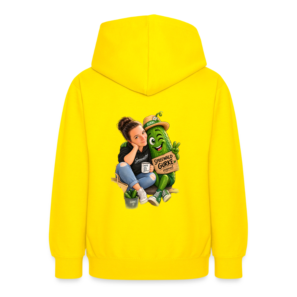 Teenager Hoodie - Gelb