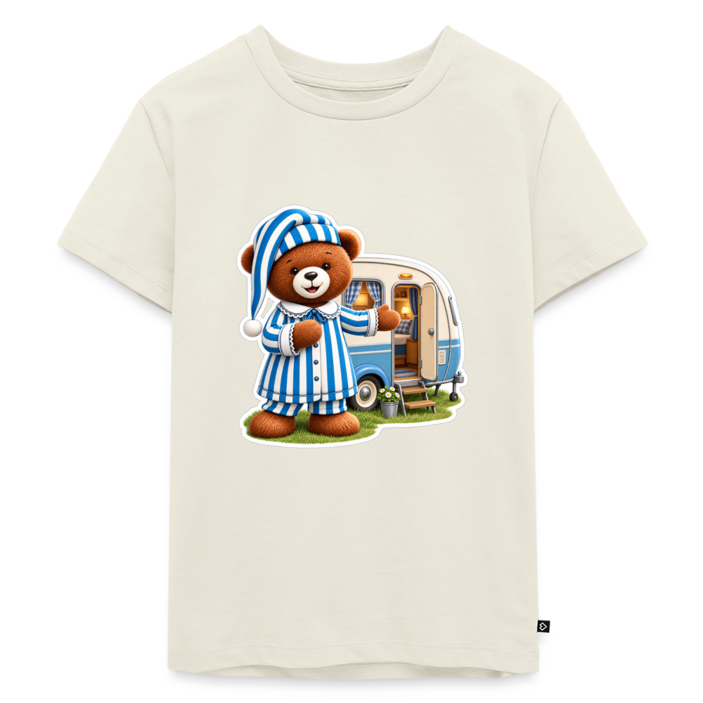 Kinder Premium T-Shirt - Naturweiß