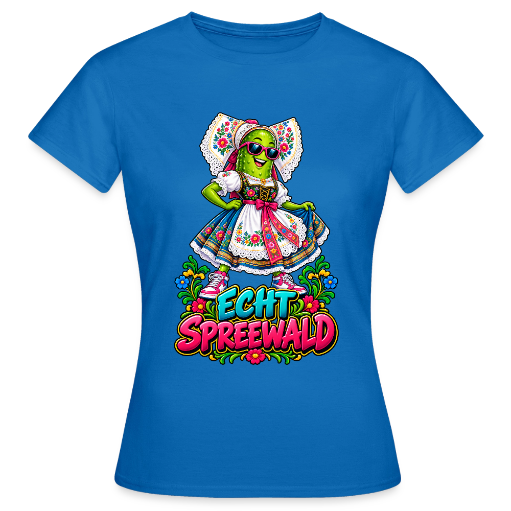 Frauen T-Shirt - Royalblau