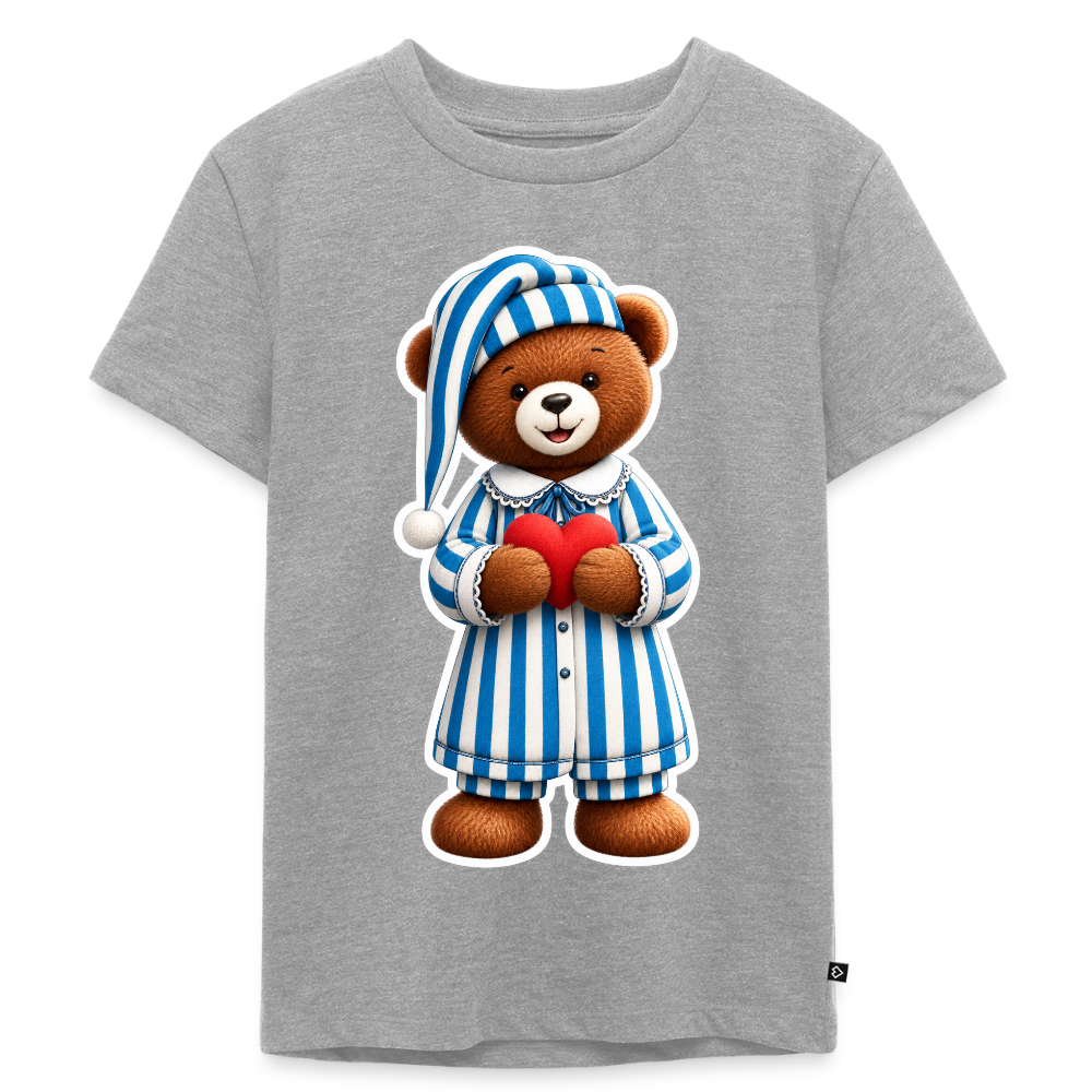 Kinder Premium T-Shirt - Grau meliert
