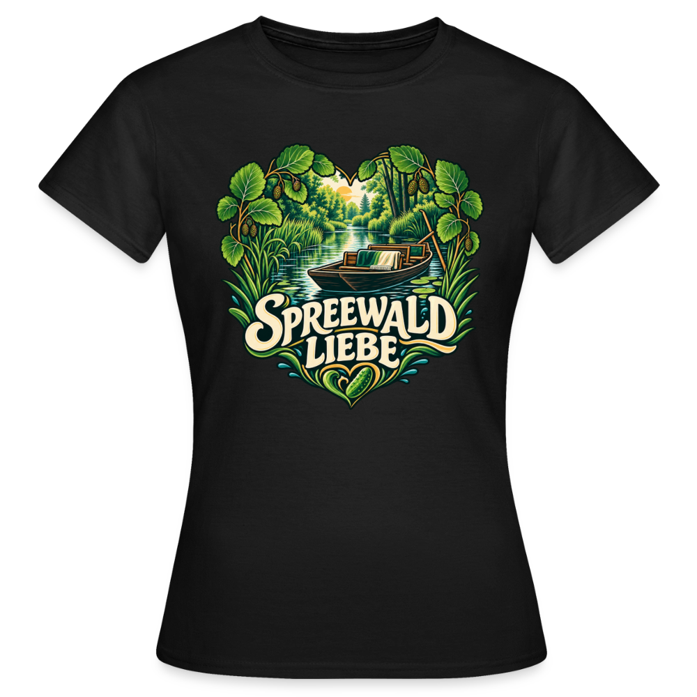 Frauen T-Shirt - Schwarz