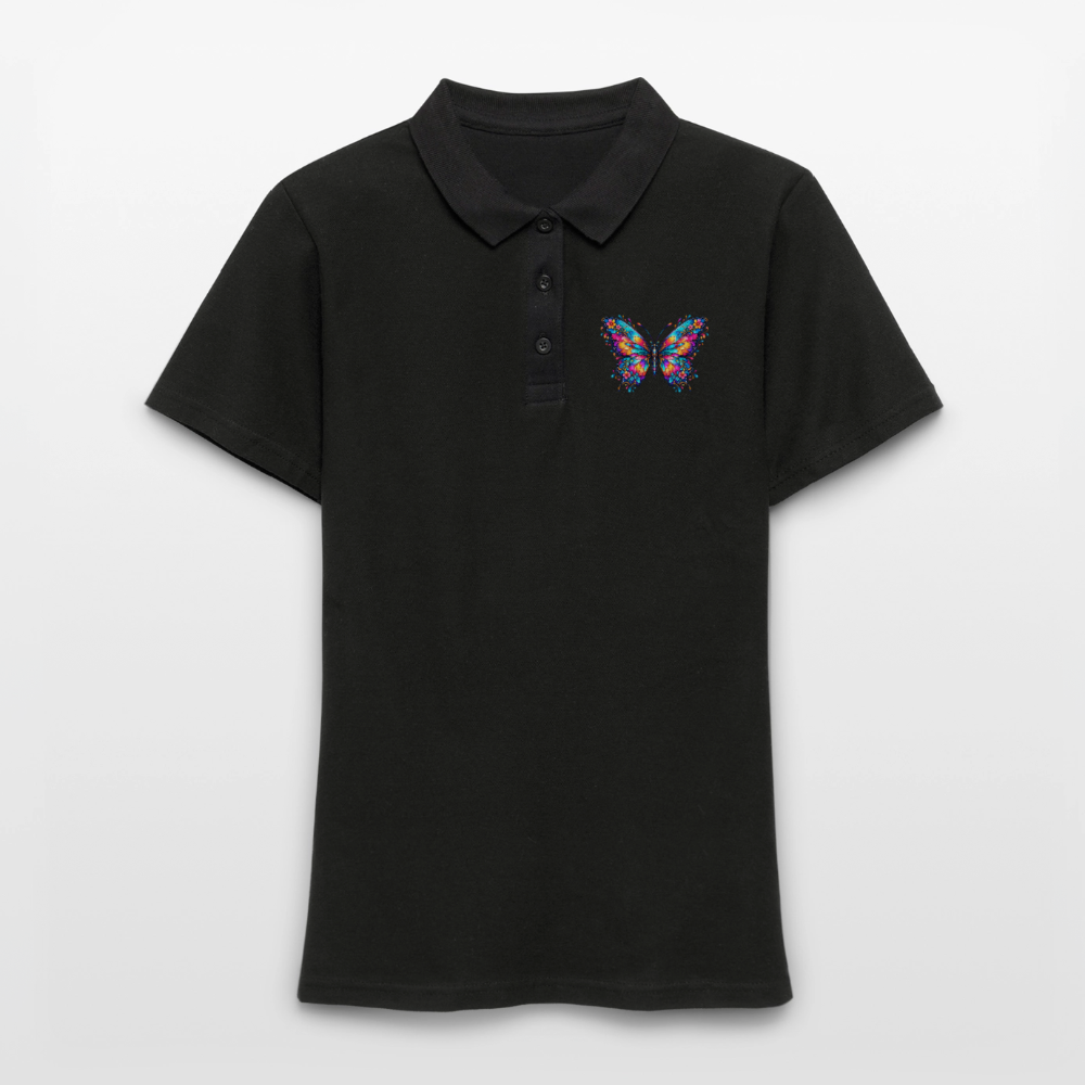 Frauen Polo Shirt - Schwarz