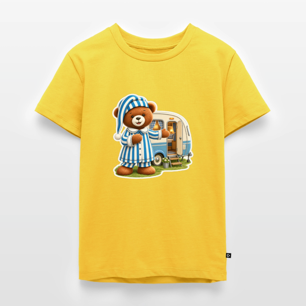 Kinder Premium T-Shirt - Sonnengelb