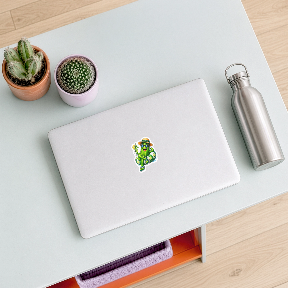 Sticker Größe S (10 x 10 cm) - Mattweiß