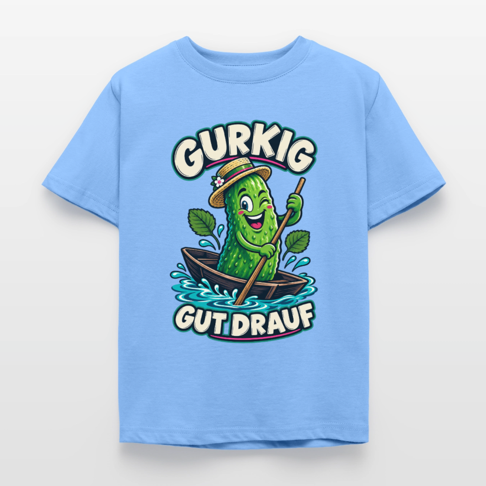 Kinder T-Shirt - Himmelblau