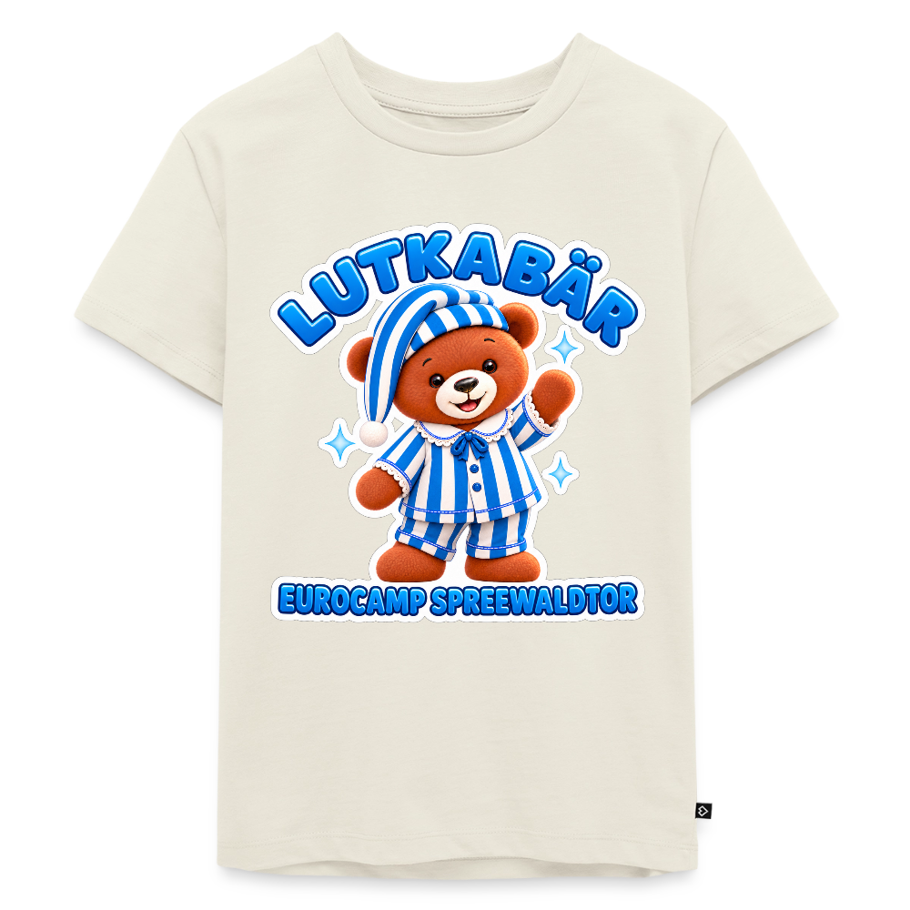 Kinder Premium T-Shirt - Naturweiß