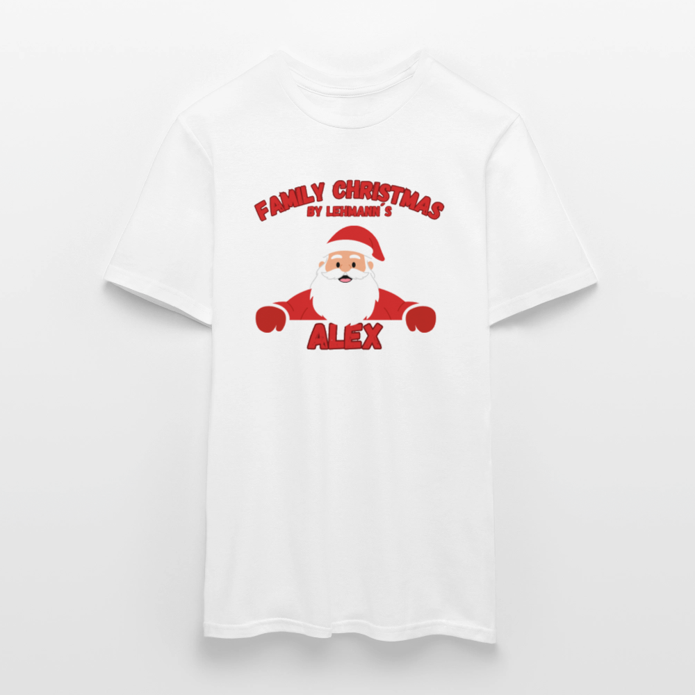 Männer T-Shirt Weihnachten - Weiß