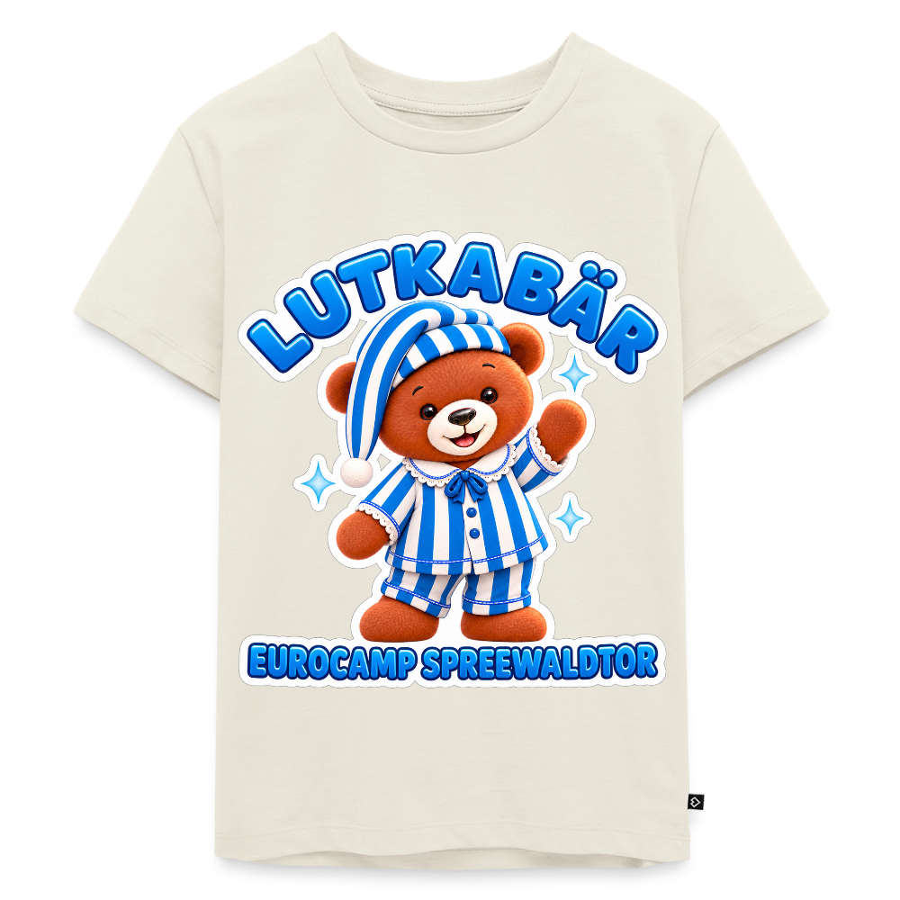 Kinder Premium T-Shirt - Naturweiß
