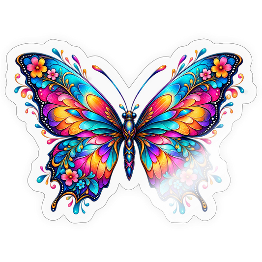 Sticker Größe XS (5 x 5 cm) - Transparent glänzend
