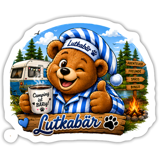 Sticker Größe S (10 x 10 cm) - Mattweiß