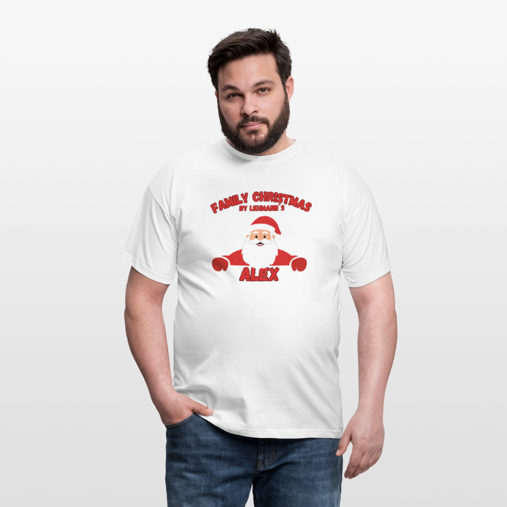 Männer T-Shirt Weihnachten - Weiß