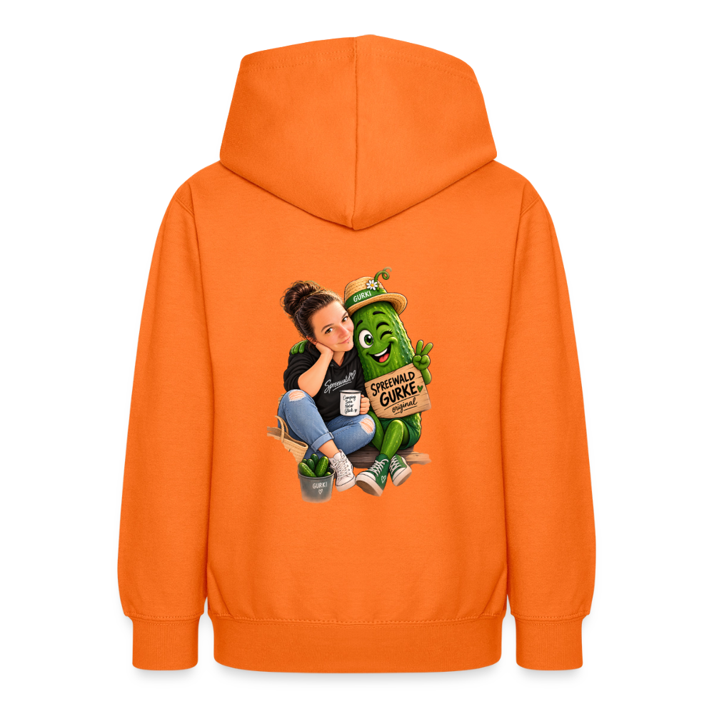 Teenager Hoodie - Orange