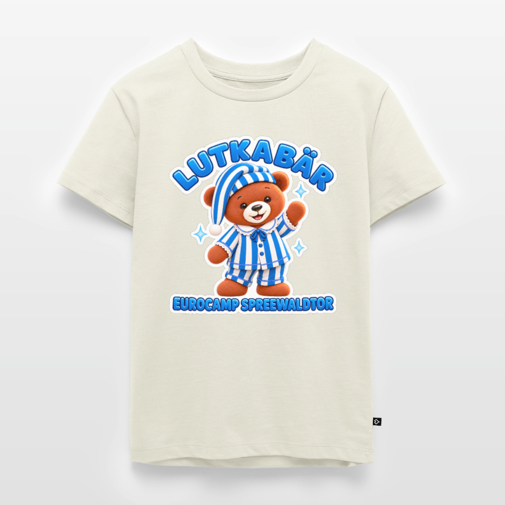 Kinder Premium T-Shirt - Naturweiß