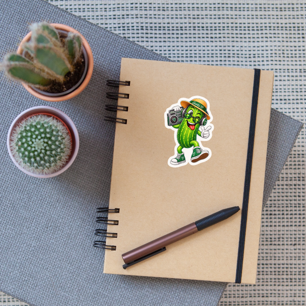 Sticker Größe S (10 x 10 cm) - Mattweiß