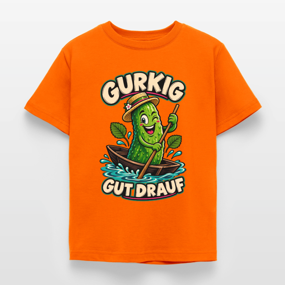 Kinder T-Shirt - Orange