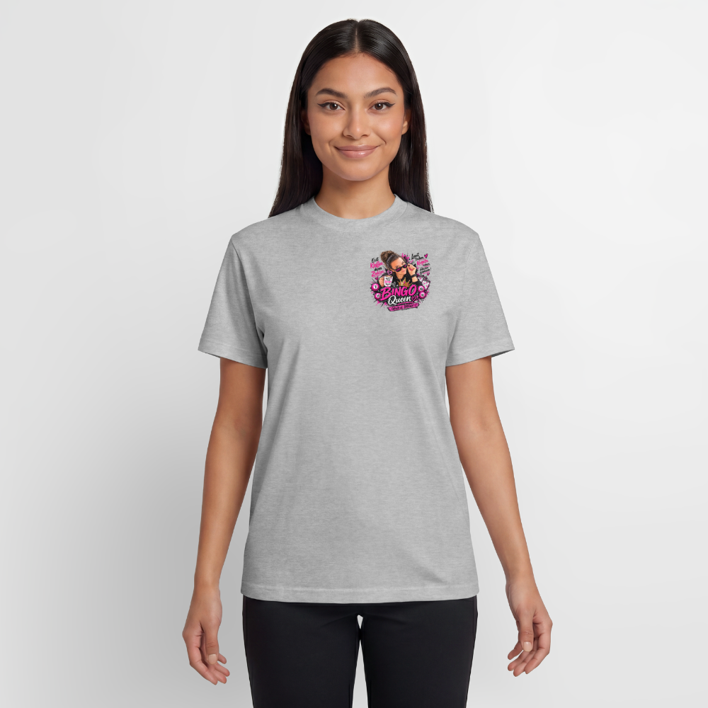 Relaxed Unisex Supima Cotton T-Shirt – von SPREAD - Grau meliert