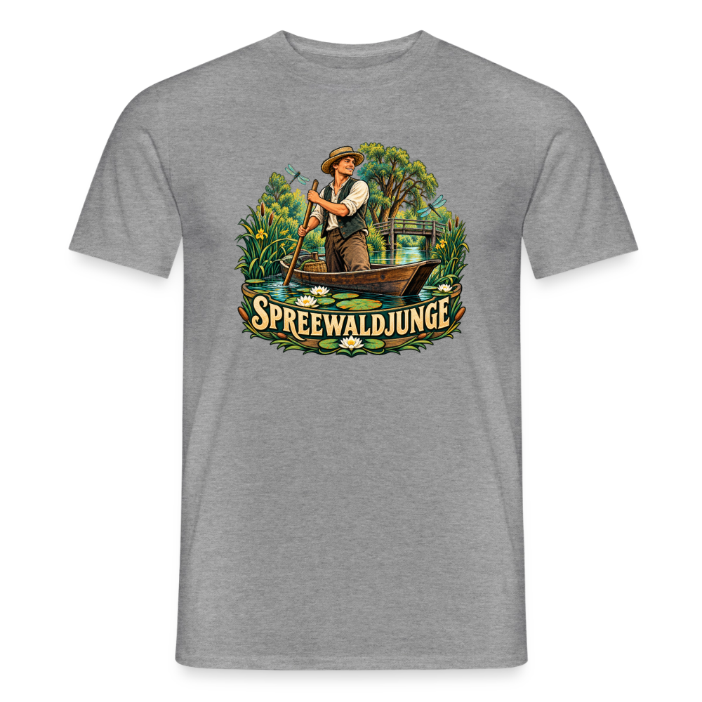 Männer T-Shirt - Graphit meliert